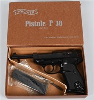 WALTHER P38, 9MM, IN BOX WITH 2 MAGAZINES