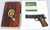 COLT ACE, SERVICE MODEL. .22LR, BOXED 1979