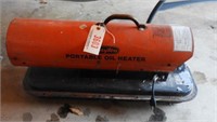 Dayton portable oil heater
