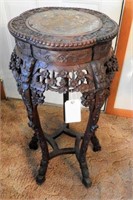Mid 19th Century Chinese Rosewood highly carved