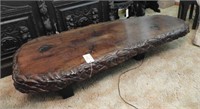 Highly carved solid Mahogany cocktail table