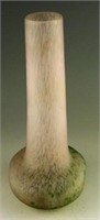 Mid Century modern style art glass vase with