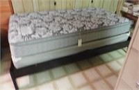Twin bed with Mastercraft mattress and boxspring