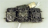 Mexican coin silver bracelet