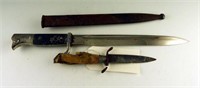 Antique Solingen Puma WWII bayonet in scabbard