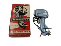 NEPTUNE ELECTRIC OUTBOARD MOTOR TOY / BOX - NOS