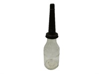 McCOLL-FRONTENAC IMP. QT. OIL BOTTLE/ SPOUT/ CAP