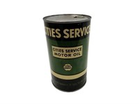 CITIES SERVICE MOTOR OIL IMP. QT. CAN