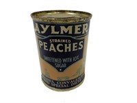 AYLMER STRAINED PEACHES ADVERTISING PENNY BANK