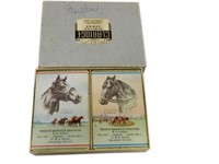 B-A REID'S SERVICE STATION TWO PACK PLAYING CARDS