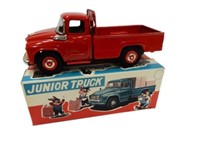 RED JUNIOR TRUCK 536 FRICTION TOY/ BOX