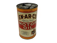 EN-AR-CO MOTOR OIL IMP. QT. CAN