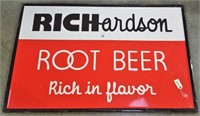 "Richardson Root Beer" Metal Sign