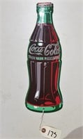"Coca Cola" Tin Bottle