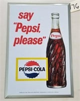 "Say Pepsi Please" Sign