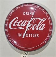 "Drink Coca Cola in Bottles" Thermometer