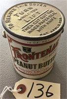 "Frontenac Peanut Butter" Pail