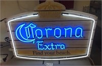 Neon "Corona Extra" Sign