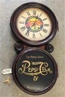 "Pepsi Cola" Clock