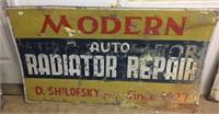 "Auto Radiator Repair" Sign