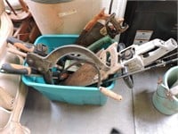Vintage Tools, Includes Frame For A Large Bell