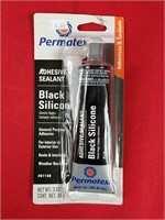 Permatex Black Silicone Adhesive Sealant