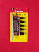 GreatNeck 5 Pc. Hex Bit Set