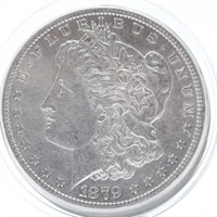 1879 - P Morgan Silver Dollar - AU