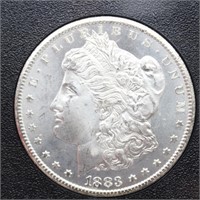 1883-CC Morgan Silver Dollar - NGC MS64