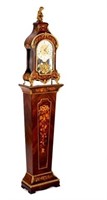 Beautiful Tiffany Boulle Clock And Pedestal