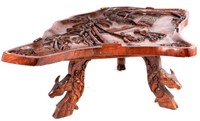 Hand Carved Vietnamese Coffee Table