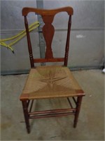 Vintage Rope Bottom Chair
