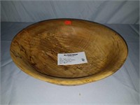 Beautiful Handmade Spalted Maple Wooden Bowl