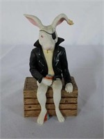 Will Bullas "Bad to the Bone" Rabbit Figurine