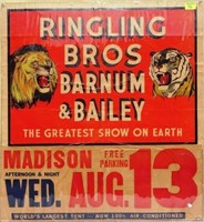 RBB&B CIRCUS POSTER