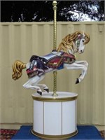CAROUSEL HORSE BY DENNIS CLIFTON