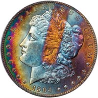 $1 1904-O PCGS MS65