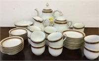 47 PIECES EARLY  CHINA DESSERT SET