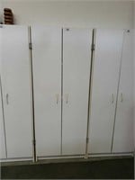 Storage Cabinet, Cleaners, Lighters, Garage Towels