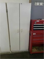 Storage Cabinet w/ Car/ Garage Cleaners & Products