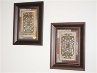 Pair of Wall Decor Plaque / Pictures