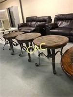 4pc Riverside Stone Forge Coffee tables