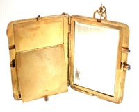 Art Deco Gilt Sterling Silver Compact