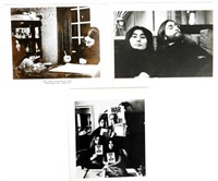 JOHN LENNON, 3 Photographs by RITCHIE YORKE