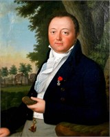 JOHANN FRIEDRICH DRYANDER, Portrait of a Gentleman