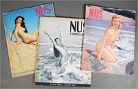 (3) Issues of NUS Magazine, French Nudes