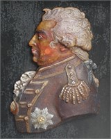 Early English Wax Portrait, Admiral Duncan