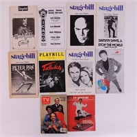 Stagebills, Playbills, & TV Guides