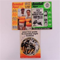 1975 Monday Night Football & Baseball Digests