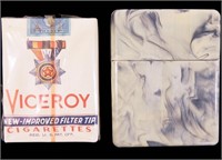 Vintage Viceroy Cigarette Case w/ Plastic Wrap